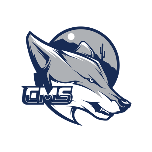 CMS with Coyote mascot